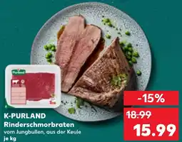 Kaufland K-PURLAND Rinderschmorbraten Angebot
