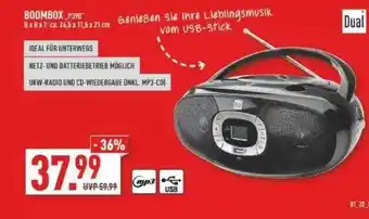 Marktkauf Dual Boombox „p390“ Angebot