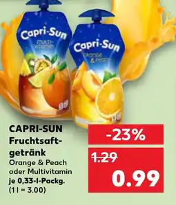 Kaufland CAPRI-SUN Fruchtsaftgetränk Angebot