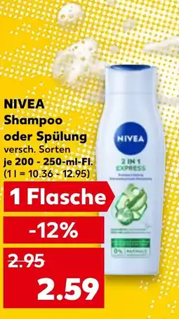 Kaufland NIVEA Shampoo Angebot