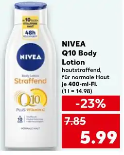 Kaufland NIVEA Q10 Body Lotion Angebot