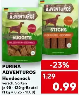 Kaufland PURINA ADVENTUROS Hundesnack Angebot