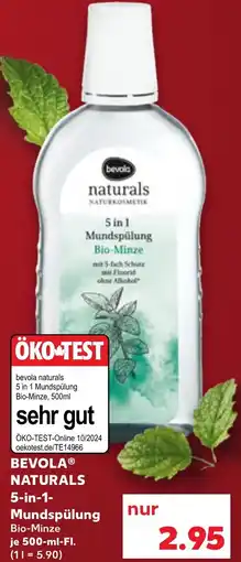 Kaufland BEVOLA NATURALS 5 in 1 Mundspülung Angebot