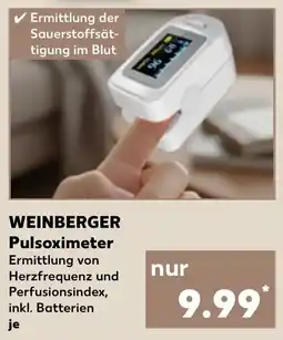 Kaufland WEINBERGER Pulsoximeter Angebot