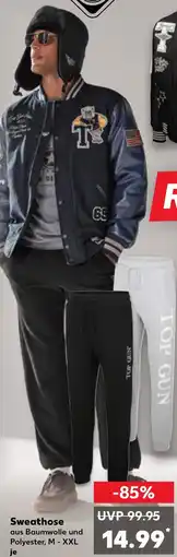 Kaufland TOP GUN Sweathose Angebot