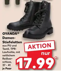 Kaufland OYANDA Damen- Stiefeletten Angebot