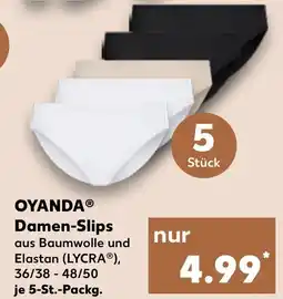 Kaufland OYANDA Damen-Slips Angebot