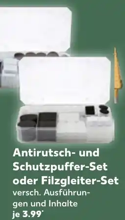 Kaufland PARKSIDE Antirutsch- und Schutzpuffer-Set oder Filzgleiter-Set Angebot