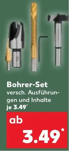 Kaufland PARKSIDE Bohrer-Set Angebot