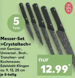 Kaufland Russell Hobbs Messer-Set Crystaltech Angebot