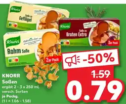 Kaufland KNORR Soßen Angebot