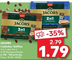Kaufland JACOBS Löslicher Kaffee Angebot