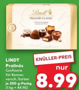 Kaufland LINDT Pralinés Angebot