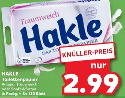 Kaufland HAKLE Toilettenpapier Angebot