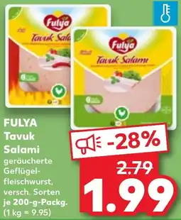 Kaufland FULYA Tavuk Salami Angebot
