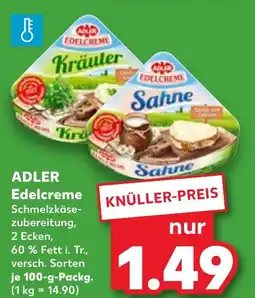 Kaufland ADLER Edelcreme Angebot