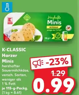 Kaufland K-CLASSIC Harzer Minis Angebot