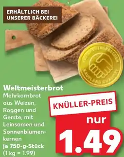 Kaufland Weltmeisterbrot Angebot