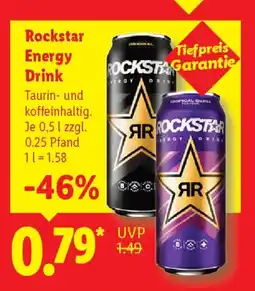 Lidl Rockstar Energy Drink Angebot