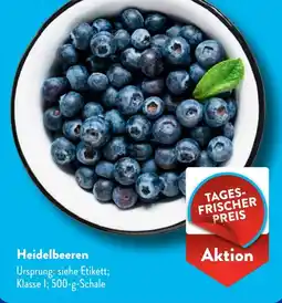 Aldi Süd Heidelbeeren Angebot