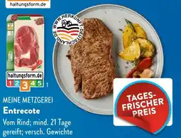 Aldi Süd MEINE METZGEREI Entrecote Angebot