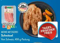 Aldi Süd MEINE METZGEREI Schnitzel Angebot