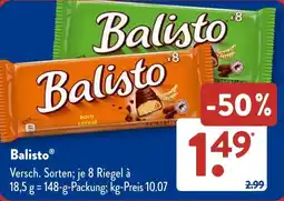 Aldi Süd Balisto Angebot