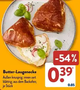 Aldi Süd Butter-Laugenecke Angebot