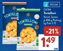 Aldi Süd CUCINA Tortelloni Angebot