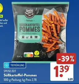 Aldi Süd SPEISE ZEIT Süßkartoffel-Pommes Angebot