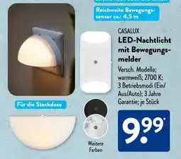 Aldi Süd CASALUX LED-Nachtlicht mit Bewegungsmelder Angebot