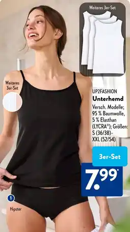Aldi Süd UP2FASHION Unterhemd 3er-Set Angebot