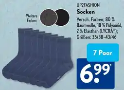 Aldi Süd UP2FASHION Socken Angebot
