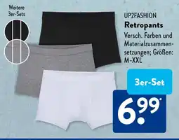 Aldi Süd UP2FASHION Retropants 3er-Sets Angebot