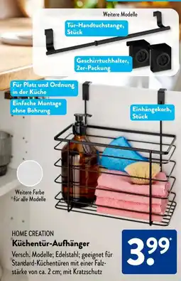 Aldi Süd HOME CREATION Küchentür-Aufhänger Angebot