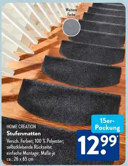 Aldi Süd HOME CREATION Stufenmatten Angebot