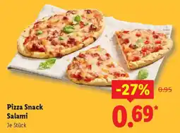 Lidl Pizza Snack Salami Angebot