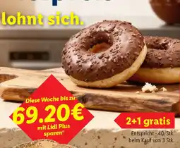 Lidl Schoko Donut mit Streuseln Angebot