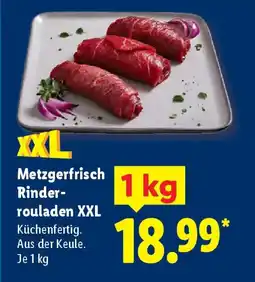 Lidl Metzgerfrisch Rinderrouladen XXL Angebot