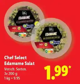 Lidl Chef Select Edamame Salat Angebot