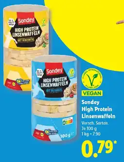Lidl Sondey High Protein Linsenwaffeln Angebot