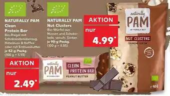 Kaufland Naturally Pam Clean Protein Bar Oder Nut Clusters Angebot