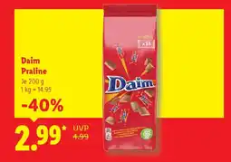Lidl Daim Praline Angebot