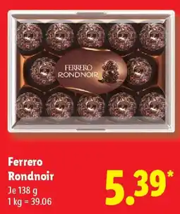 Lidl Ferrero Rondnoir Angebot