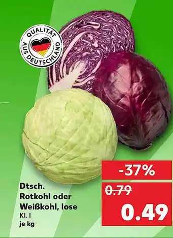 Kaufland Rotkohl Oder Weißkohl, Lose Angebot