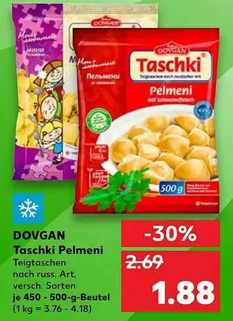 Kaufland Dovgan Taschki Pelmeni Angebot