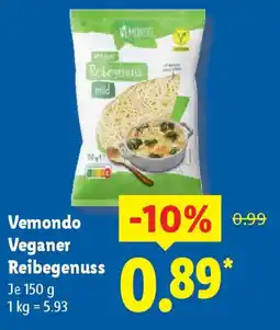 Lidl Vemondo Veganer Reibegenuss Angebot