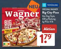 Aldi Süd ORIGINAL WAGNER Big-City-Pizza Angebot