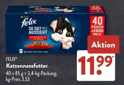Aldi Süd FELIX Katzennassfutter Angebot