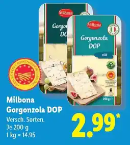 Lidl Milbona Gorgonzola DOP Angebot